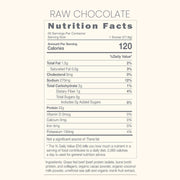 Nutrition Facts of Chocolate Flavored Kono Nutrition Beef Protein Blend