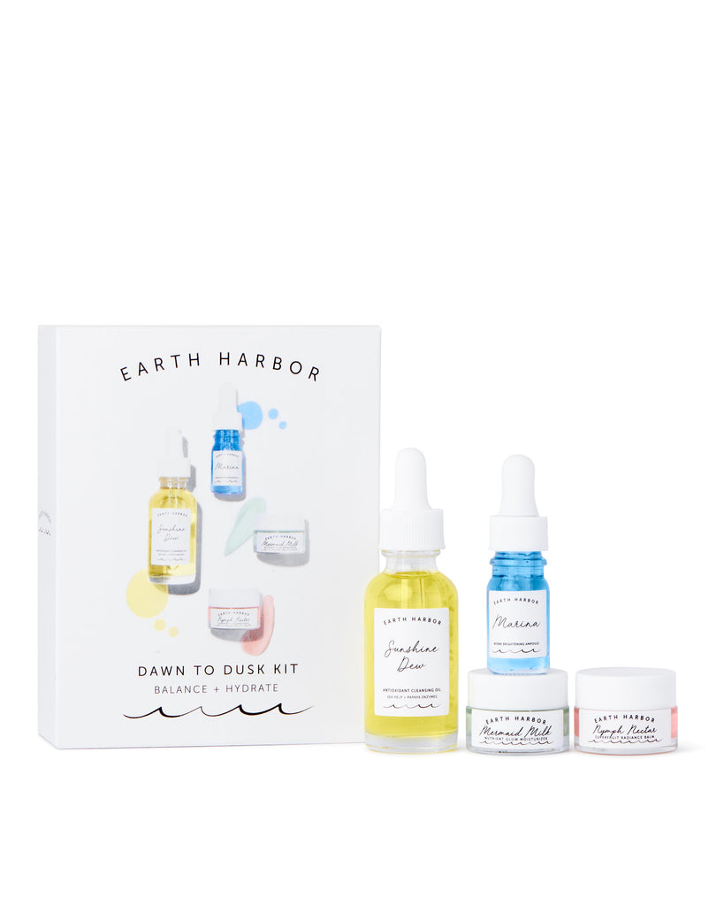 Earth Harbor DAWN TO DUSK Kit for a Complexion Reset