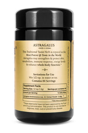 Sun Potion Astragalus (Wildcrafted) Supplement Facts