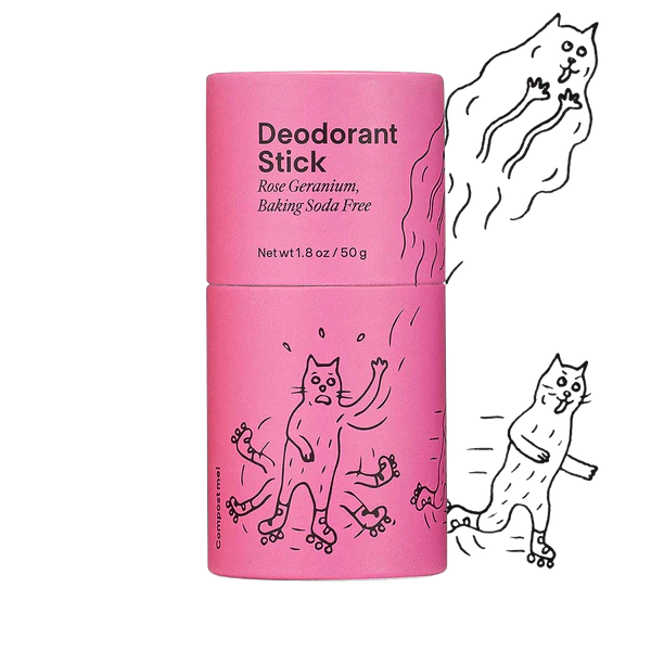 Meow Meow Tweet Deodorant Rose Geranium
