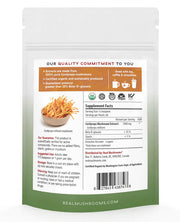 ORGANIC CORDYCEPS MUSHROOM EXTRACT POWDER SUPPLEMENT