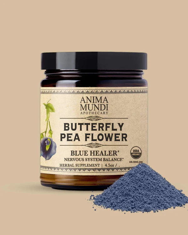 Anima Mundi - Butterfly Pea Flower Powder Organic Blue Healer Supplement