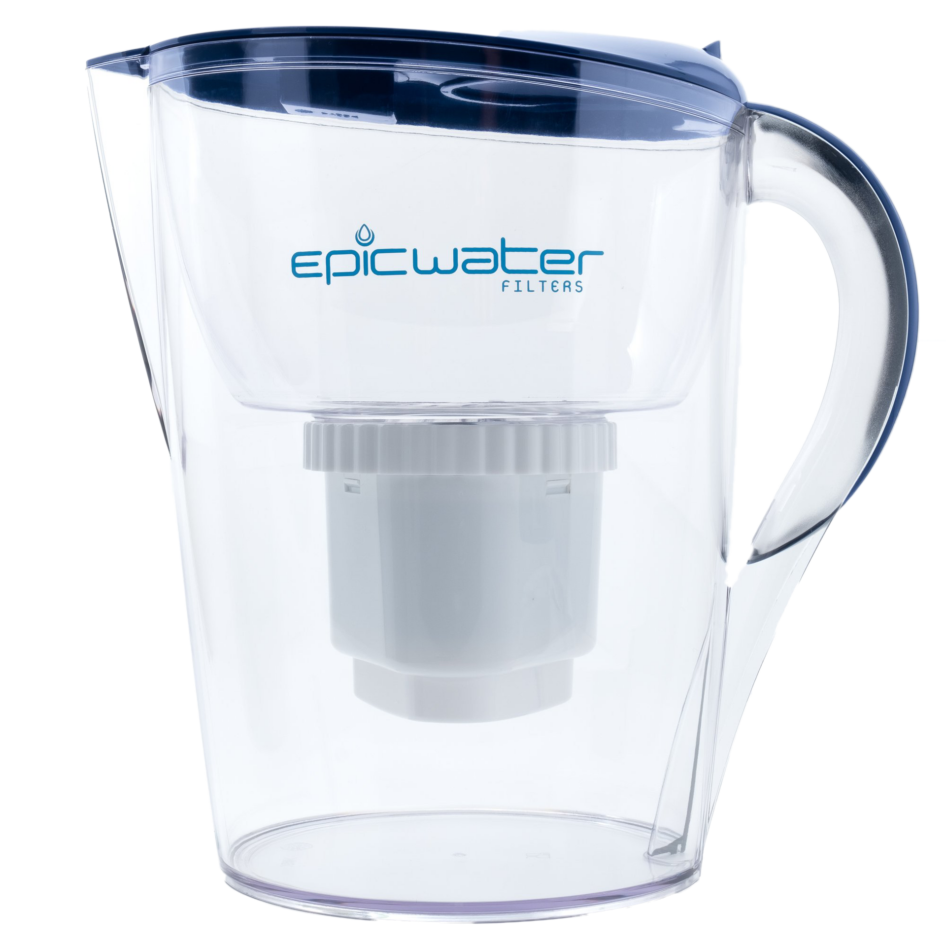 Epic Water Pitcher with Navy Lid