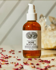 Anima Mundi ROSE Body Oil helps relieve inflamed skin