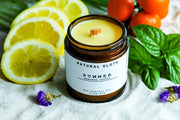 Summer Scenet - Natural Sloth Beeswax Candles