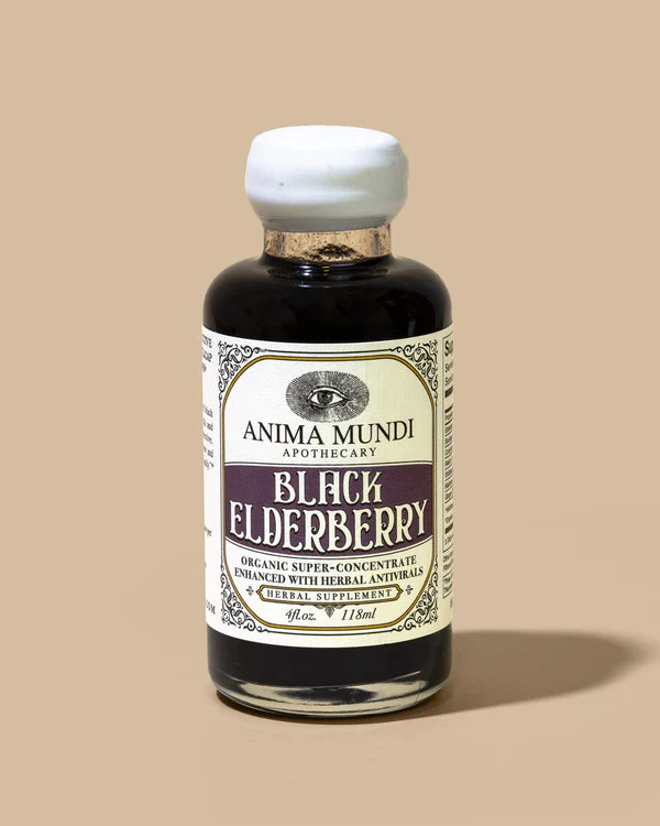 Anima mundi black elderberry elixir - organic antivirals