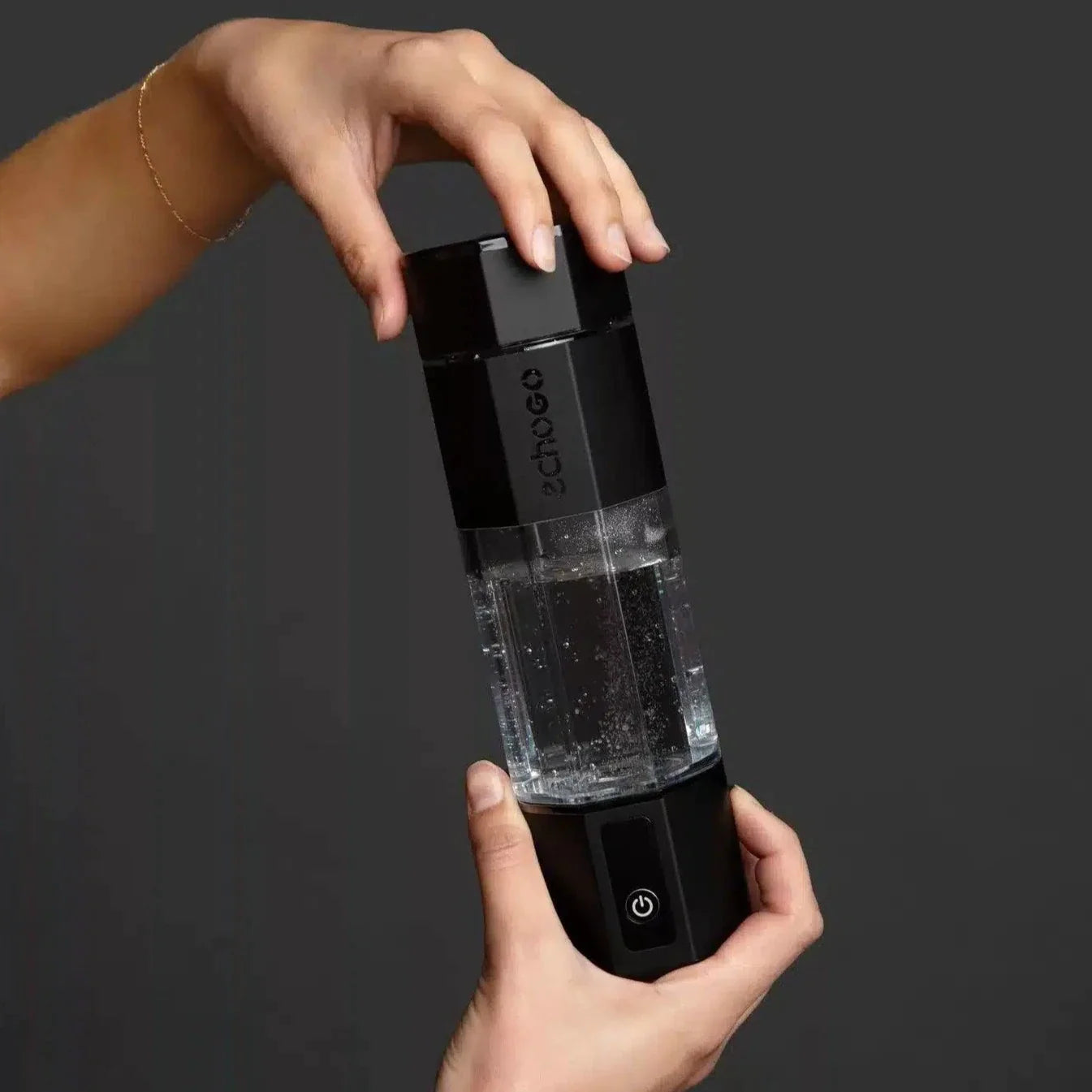 Echo Go+ Hydrogen Water Bottle in Black