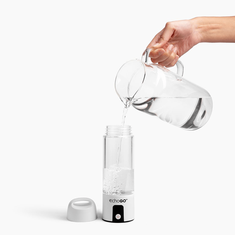 Filling Echo Go Hydrogen Water Bottle 