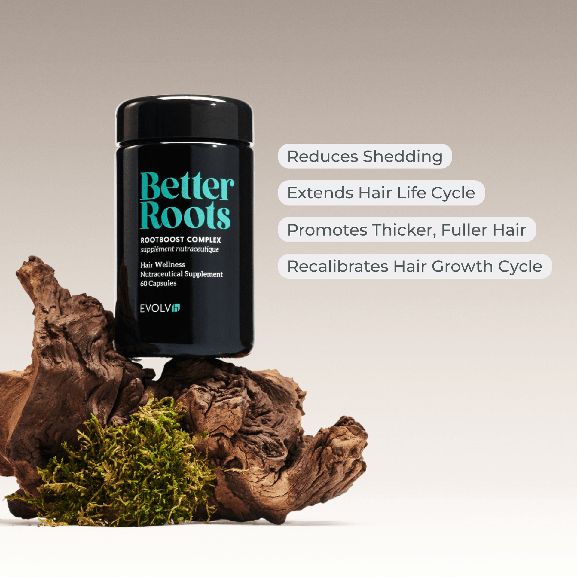 Core effects of EVOLVh Better Roots RootBoost Complex