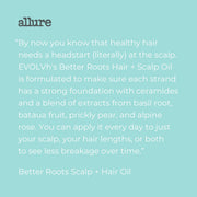 Honest customer review of EVOLVh Better Roots Scalp + Hair Oil