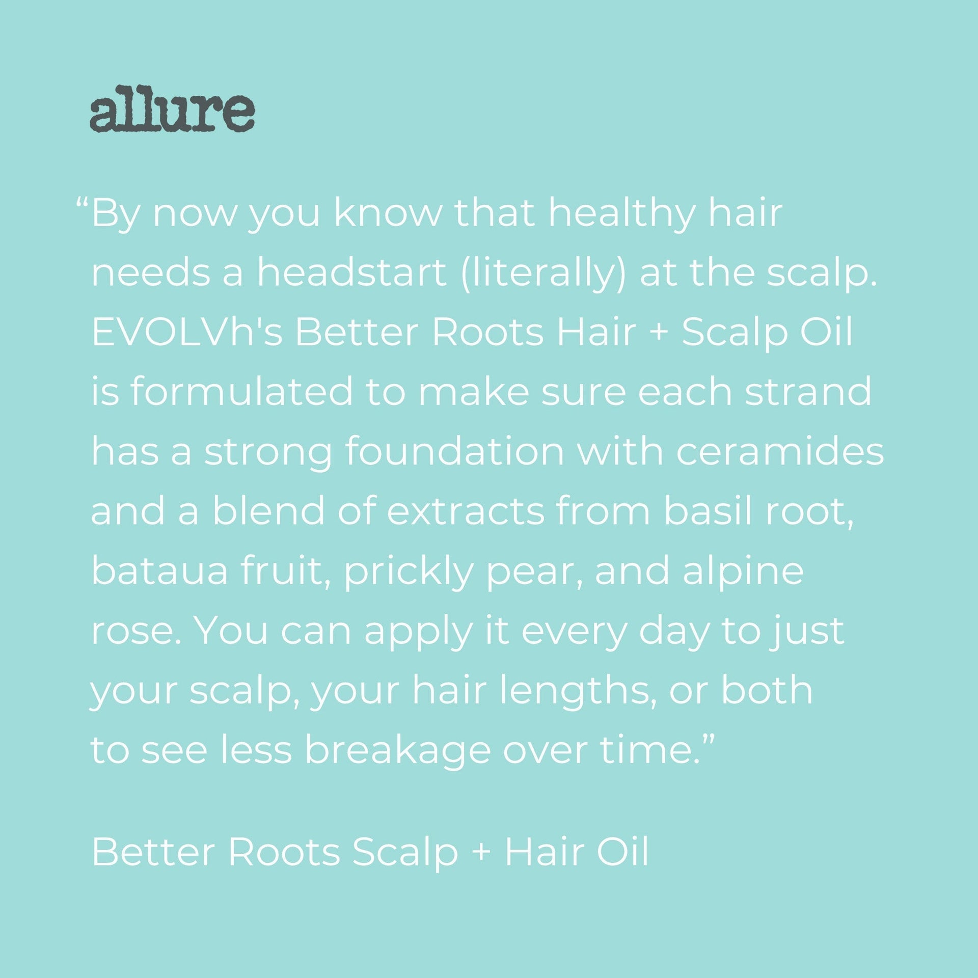 Honest customer review of EVOLVh Better Roots Scalp + Hair Oil