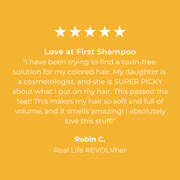5 Star review of EVOLVh SmartColor Protecting Shampoo