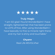 The Experience of Customer using EVOLVh WonderBalm Magic for Curls
