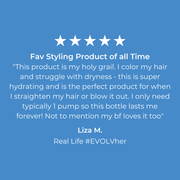 Customer Testimony using EVOLVh WonderBalm Magic for Curls
