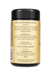 Sun Potion Bio-Active Honey Back Label