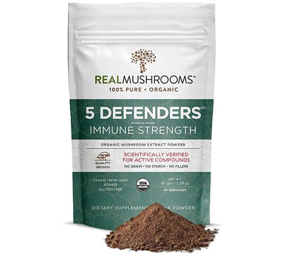 5 Defenders Mushrooms - 45g Bulk Powder