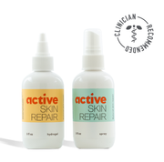 Active Skin Repair Spray and Hydrogel Bundle - Clinician Recommended