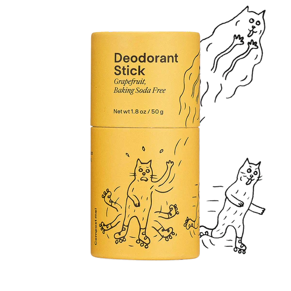 Meow Meow Tweet Grapefruit deodorant stick