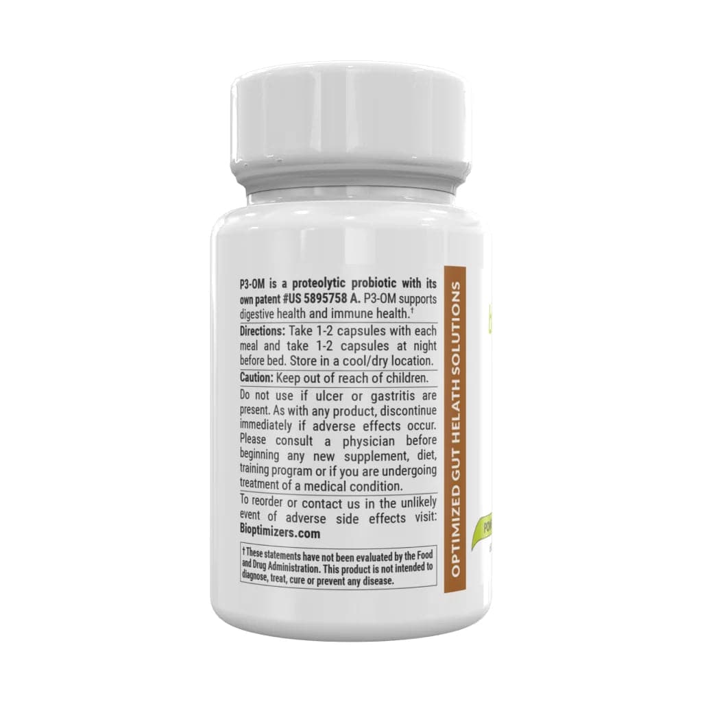 biOptimizers P3-OM: Probiotic Supplement
