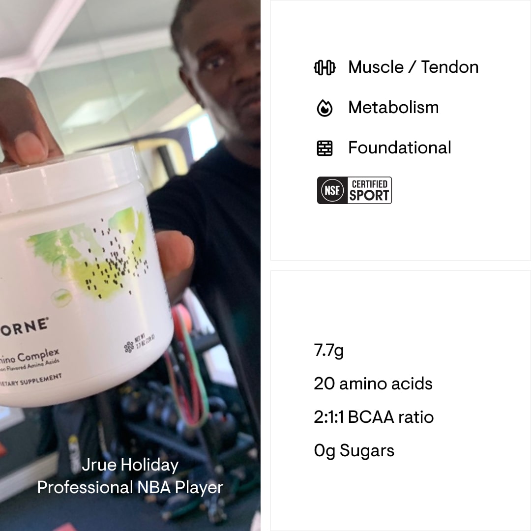 Thorne - Amino Complex Lemon Benefit from NBA Player